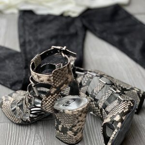 Snake Gladiator Sandal 9M
